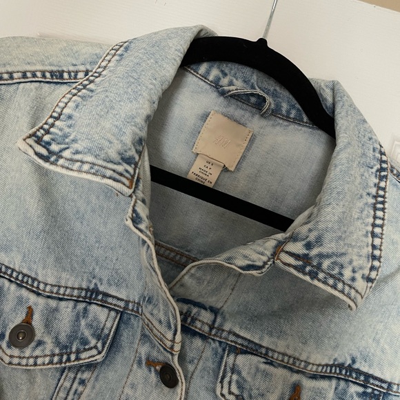 H&M Jean blue Jacket oversized - Picture 6 of 6